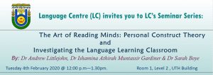 Read more about the article Seminar on Language Learning